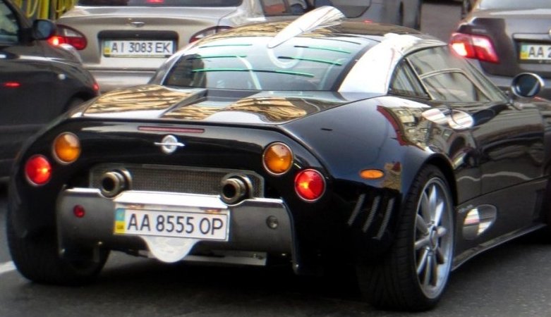 Spyker c8 салон